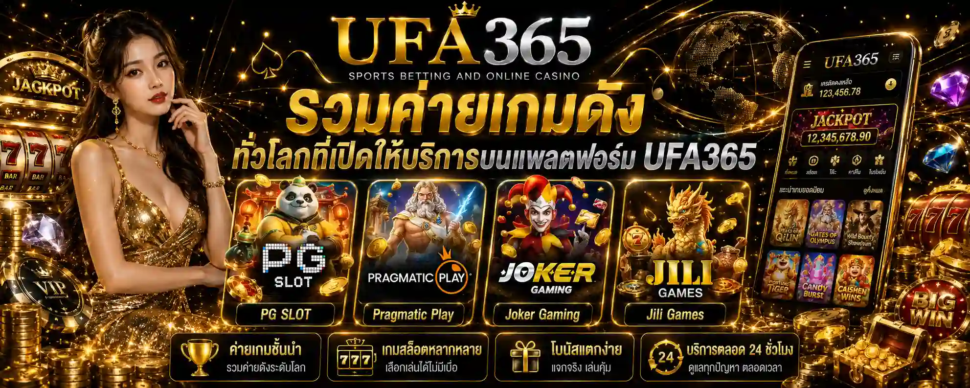 สล็อตออนไลน์ ufa365