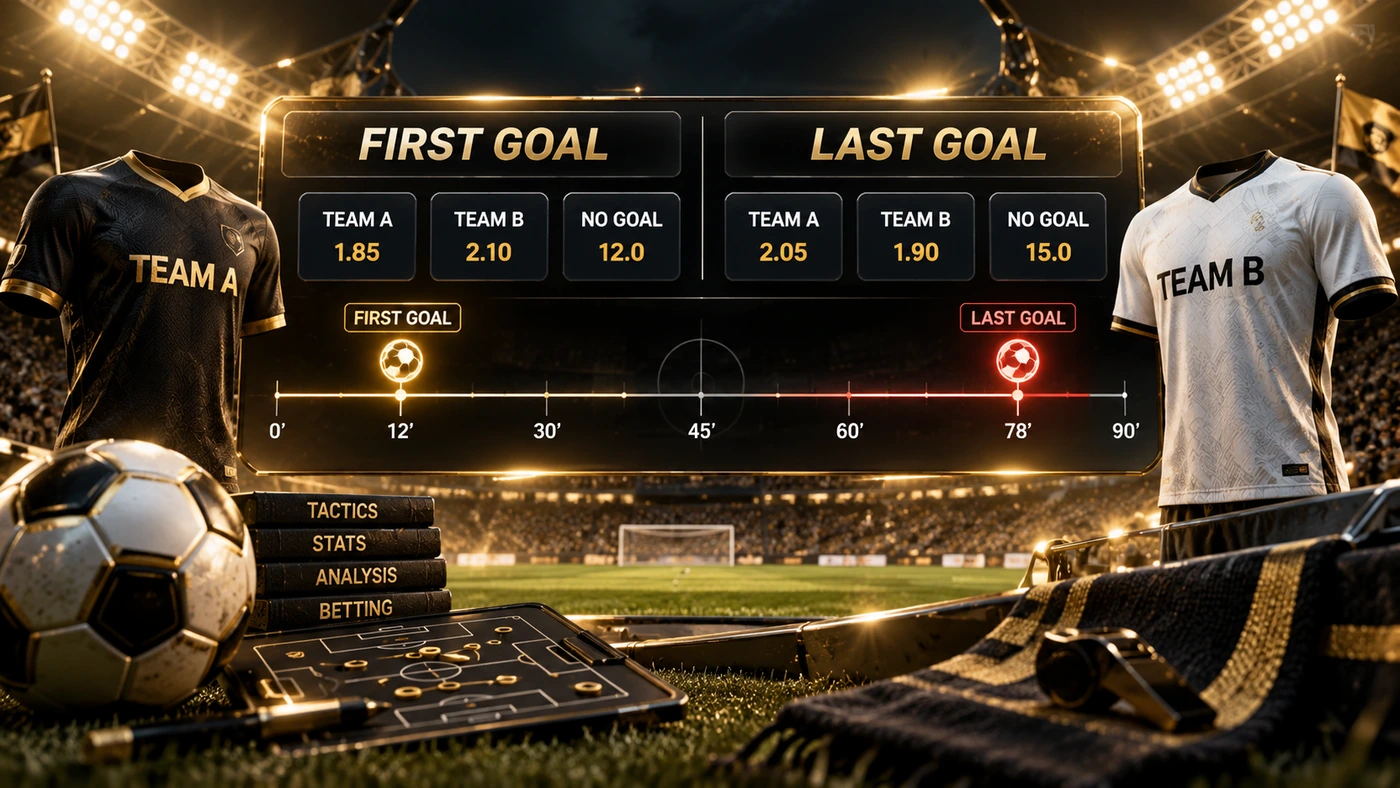 แทงบอล First Goal Last Goal ทายทีมทำประตูแรกและประตูสุดท้าย