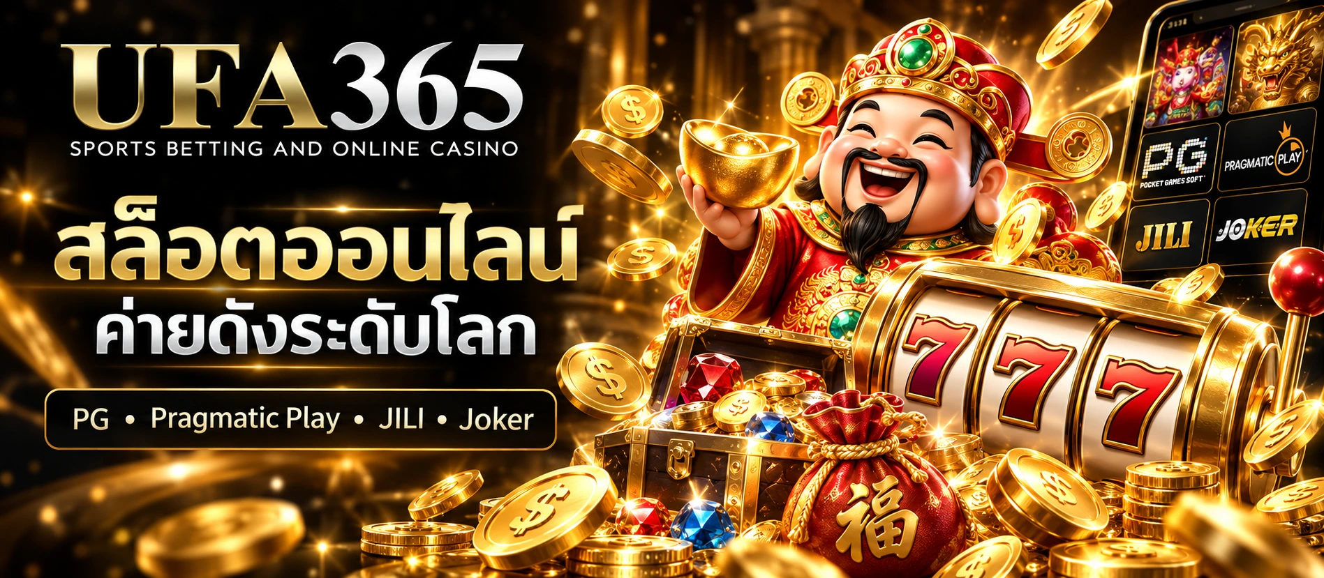 สล็อตออนไลน์ UFA365 รวมเกมสล็อตและผู้ให้บริการหลายค่าย