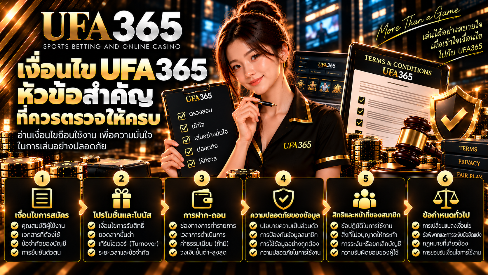 เงื่อนไข UFA365